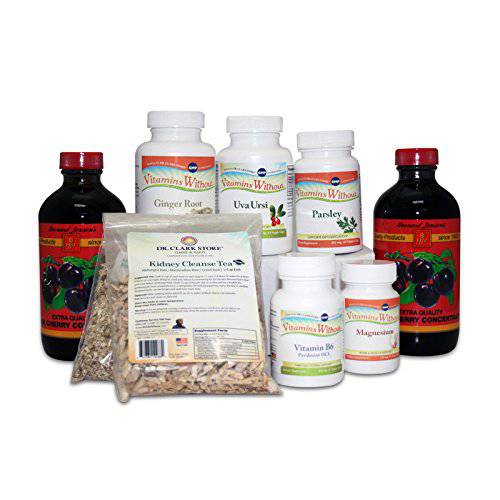 Dr. Clark 3 Week Kidney Cleanse - Vegetarian - Plant Based Tapioca Capsules