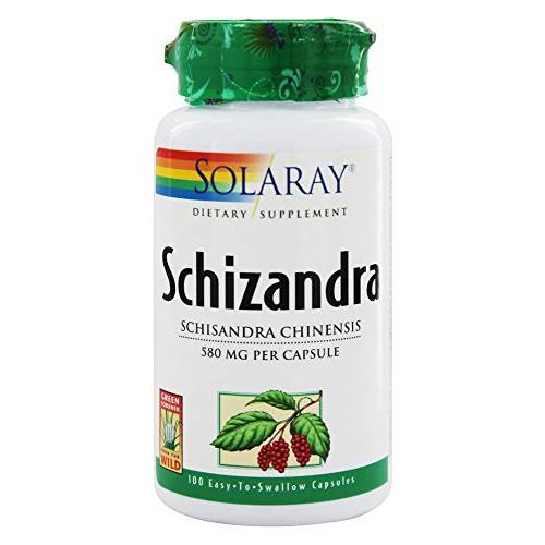 Solaray Schizandra, 580 mg | 100 VegCaps