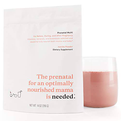Needed Vanilla Multivitamin Powder for Prenatal, Pregnancy, Breastfeeding, Postpartum | Expertly-Formulated & Third-Party Tested | 30-Day Supply
