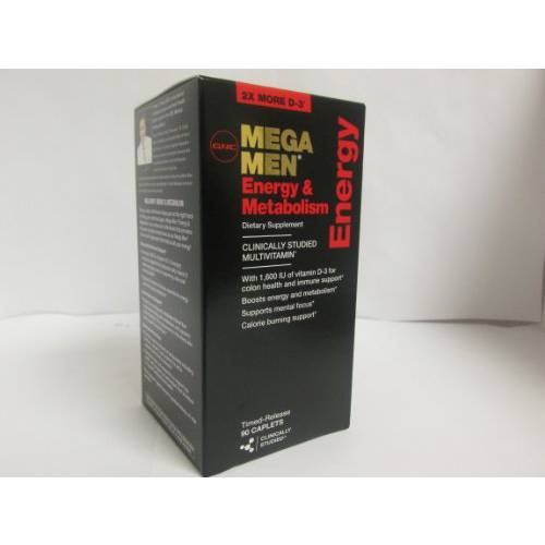 GNC Mega Men Energy & Metabolism Dietary Supplement