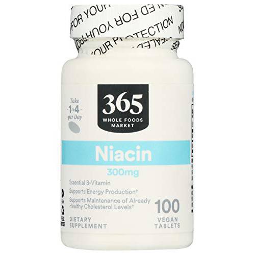 365 by Whole Foods Market, Niacin 300Mg, 100 Tablets
