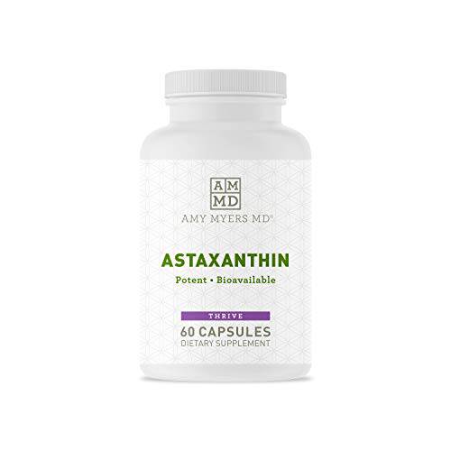 Dr. Amy Myers Astaxanthin 12mg, 60 Softgels - Antioxidant Carotenoid Supplement for Healthy Aging, Skin & Eyes, Immune Health + More - Supports Sports & Cardiovascular Recovery for Men & Women