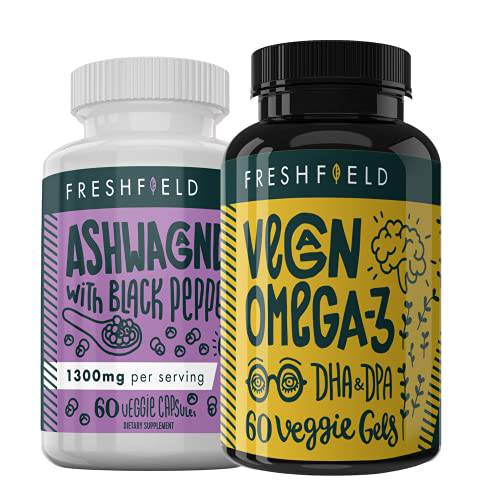 Freshfield Vegan Omega 3 and Freshfield Ashwagandha