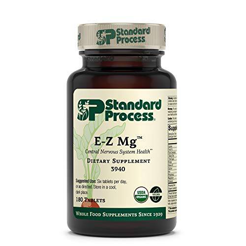 Standard Process - E-Z Mg - Plant-Based, Multiform, Organic, Supports Patients with Inadequate Dietary Magnesium Intake - 180 Tablets