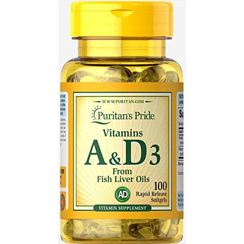 Puritan’s Pride Vitamins A & D 5000/400 IU