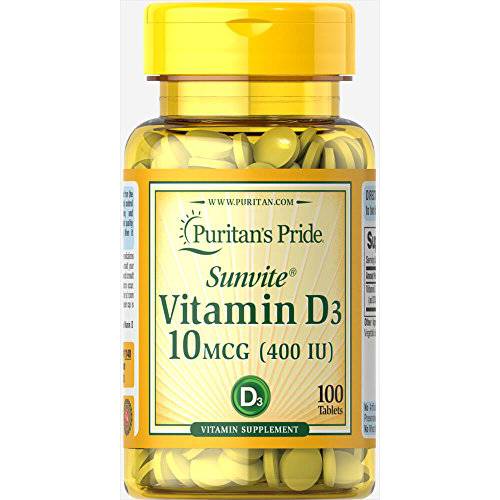Puritan’s Pride Vitamin D3 400 IU