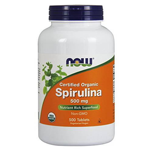 Now Foods: Spirulina Nutrient Rich Superfood 500 mg, 500 tabs (2 pack)