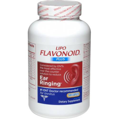 Lipo Flavonoid Plus Unique Ear Health 500 Caplets