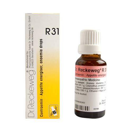 Dr. Reckeweg R31 Increases Appetite and Blood Supply (22ml)