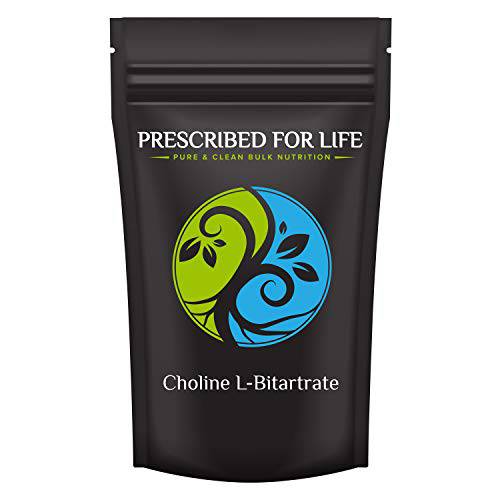 Prescribed for Life Choline L-Bitartrate - 100% Pure Natural L Form Powder, 1 kg