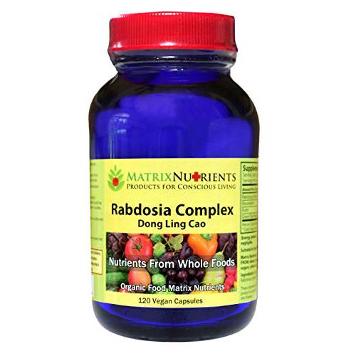 RABDOSIA Complex - Highly Potent Antioxidant for Maximum Cell Protection - 100% Natural Ingredients: Rabdosia Extract, Green Tea, Resveratrol, Rutin - Vegan Capsules (120ct)