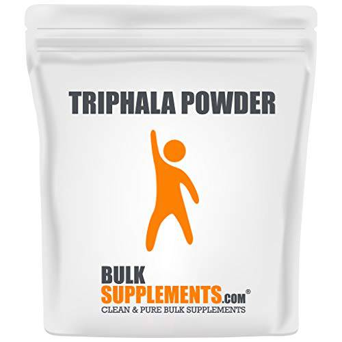BulkSupplements.com Triphala Powder - Sourced from Amla, Haritaki & Bibhitaki Fruit - for Digestive Support - Gluten Free, No Added Sugar - 1000mg per Serving (1 Kilogram - 2.2 lbs)
