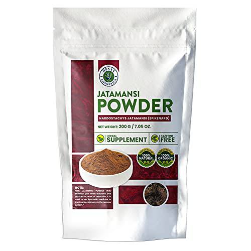 Jatamansi Powder (Rhizome) | Spikenard | Nardostachys Jatamansi | 200 Grams | 100% Natural, Pure, Organic | Henna Cosmetics Cypri