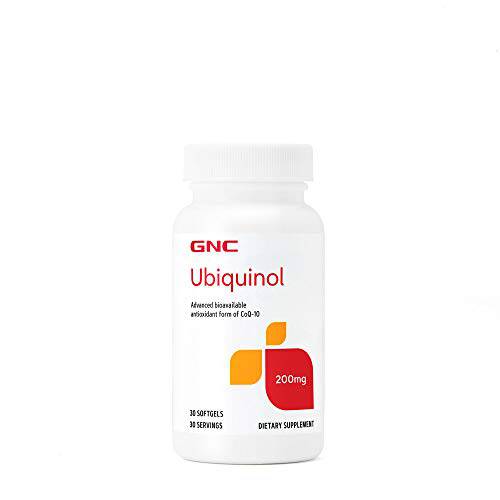 GNC Ubiquinol 200 mg - 30 Softgels