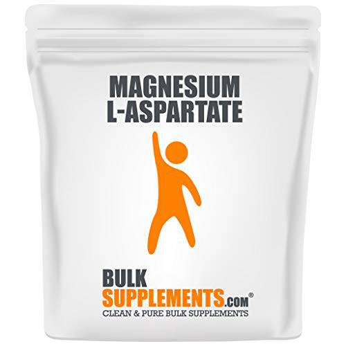 BulkSupplements.com Magnesium L-Aspartate Powder - Magnesium Mineral Supplements - Pure Magnesium Supplement - Magnesium Aspartate - Magnesium Supplement for Women (1 Kilogram - 2.2 lbs)