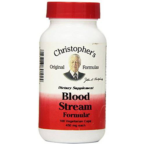 Dr. Christophers Formulas Cleanse Blood Stream - 100 Capsules, Pack of 2