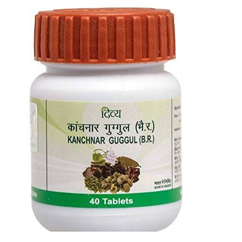 Patanjali Divya Kanchnar Guggul 80 Tablets (Pack of 2)