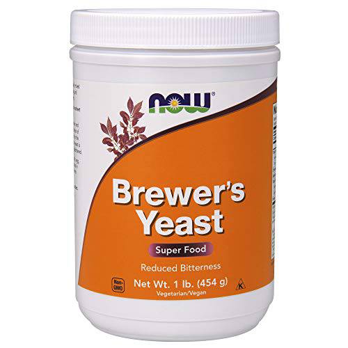 NOW Brewer’s Yeast, 1-Pound (Pack of 2)
