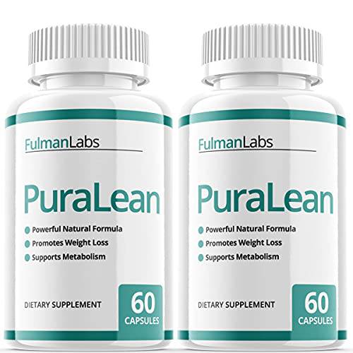 Puralean Detox Pills Advanced Formula Pureleaf Fulman Labs Pura Lean Dietary Supplement (2 Pack)