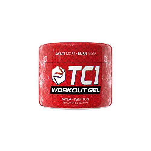 TC1 Advanced Topical Sweat Workout Enhancer with Capsaicin, 6 oz
