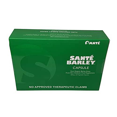 Sante Barley Pure 500mg 60 Capsules New Packaging 2018-Powerful antioxidant & Powerful Detoxifier