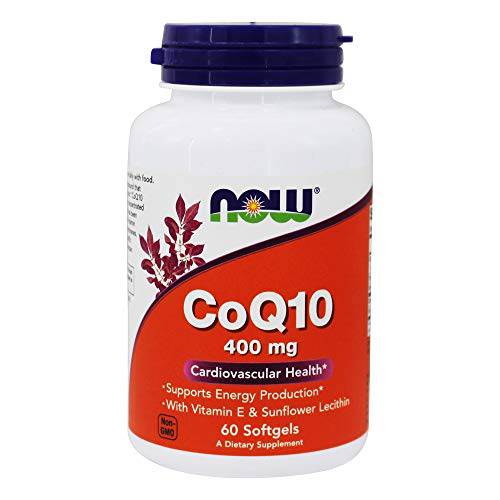 NOW Foods - Co Enzyme Q10 400 mg. - 60 Softgels
