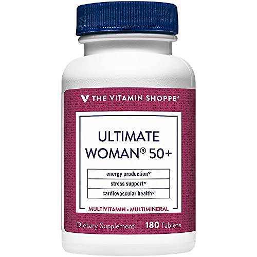 Ultimate Woman 50+ Multivitamin (180 Tablets) by The Vitamin Shoppe