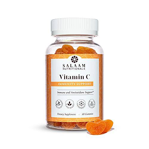 Salaam Nutritionals - Vitamin C, Gummy Vitamins, Antioxidant and Immune Support, 60 Count, 1 Pack