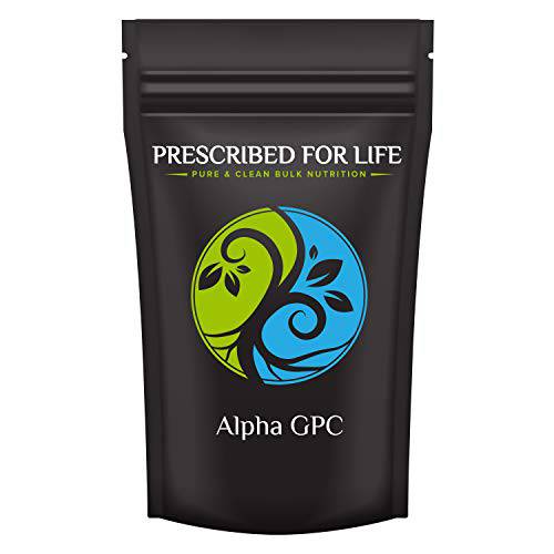 Prescribed for Life Alpha GPC Powder (L-Alpha Glycerylphosphorylcholine Powder) | Choline Supplement for Healthy Memory & Brain Support | 4 oz (113 g)