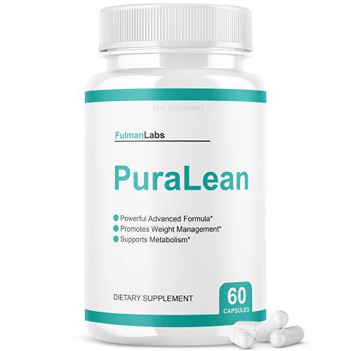 Puralean Detox Pills Advanced Formula Pureleaf Fulman Labs Pura Lean Dietary Supplement (60 Capsules)