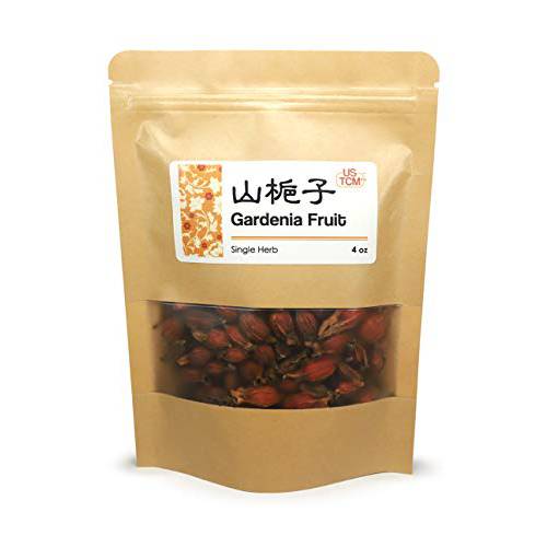 New Packaging Gardenia Fruit Shan Zhi Zi 山栀子 4oz