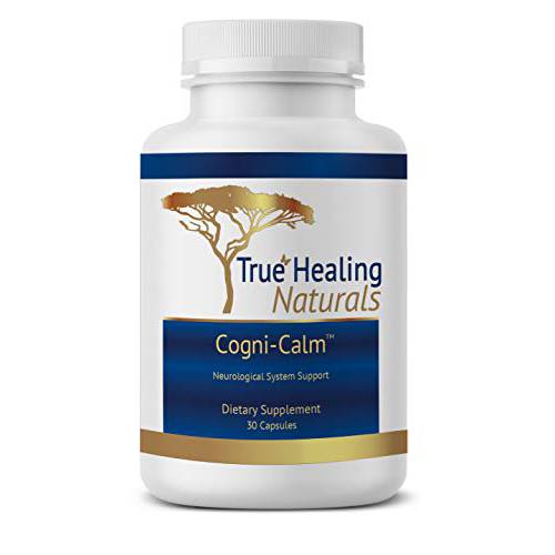 True Healing Naturals - Cogni-Calm -Neurological System Support -Stabilizes Chronic Inflammation While Calming The Nervous System - 30 Capsules