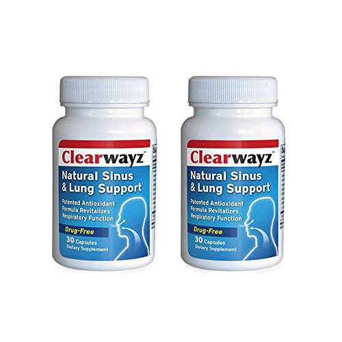 Targeted Medical Pharma Physician Therapeutics CLEARWAYZ Allergies, Seasonal Allergy and Asthma Support, Sinus, Lung and Immune Health, Nasal Health, Improve Airways, Bronchial Wellness
