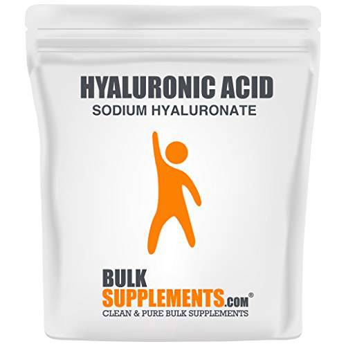 BulkSupplements.com Hyaluronic Acid (Sodium Hyaluronate) - Anti Aging Supplement - Pure Hyaluronic Acid - Cartilage Support Supplements (100 Grams - 3.5 oz)