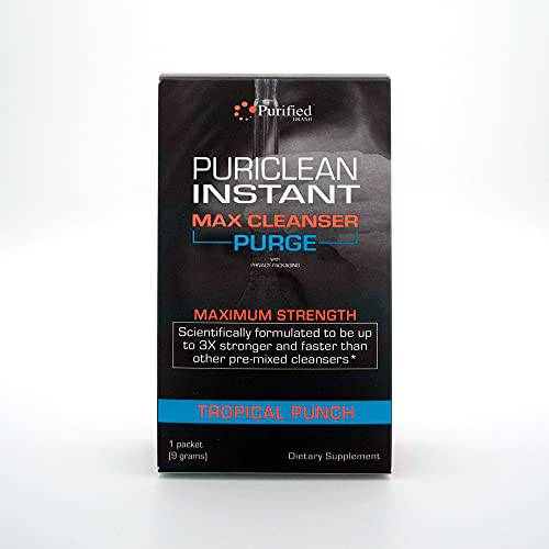 Puriclean Instant PURGE - Maximum Strength - Natural Cleanser - 3x Stronger - 9 Grams