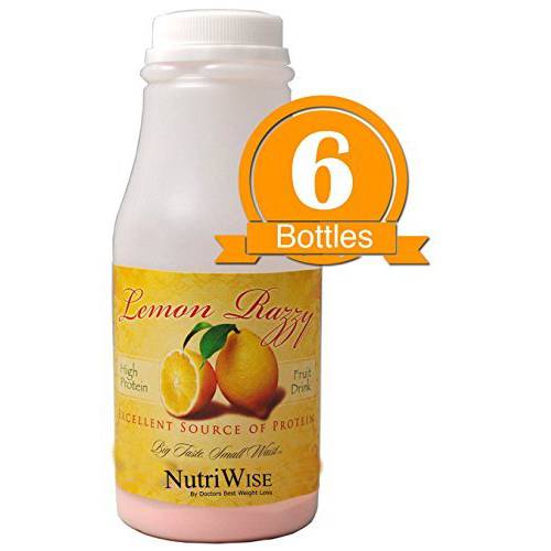 NutriWise - Lemon Razzy High Protein Diet Drink (6/bottles)