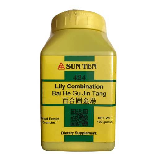 SUN TEN - LILY COMBINATION Bai He Gu Jin Tang Concentrated Granules 100g 424 by Baicao