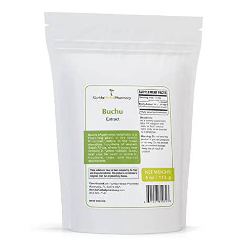Florida Herbal Pharmacy, Buchu (Agathosma betulinais) Extract Powder 10:1 (4 oz)