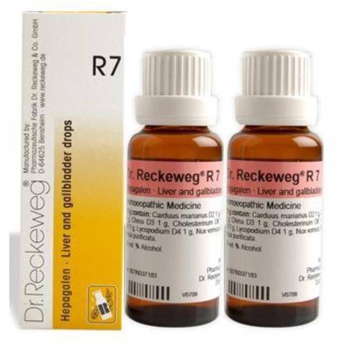 Dr.Reckeweg Germany R7 Liver And Gallbladder Drops Pack Of 2 by Dr. Reckeweg