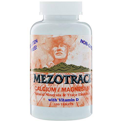 Mezotrace Calcium/Magnesium w/Vitamin D Mezotrace 180 Tabs