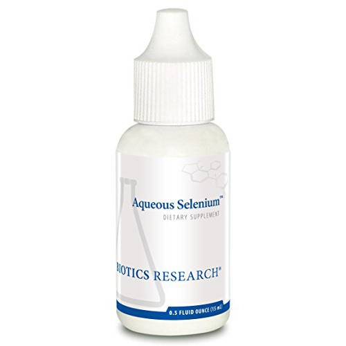 Biotics Research Aqueous Selenium Liquid Formula, 95 mg Selenium Drop, Supports Reproductive Health, Thyroid Gland Function, DNA Production, Cognitive Health, Potent Antioxidant 0.5 Fluid Ounces