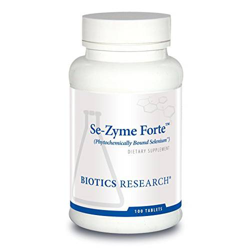 Biotics Research Se-Zyme Forte™– Whole Food Selenium Source, Reproduction, Thyroid Gland Function, DNA Production, Cognitive Health, Potent Antioxidant. 100 Tabs