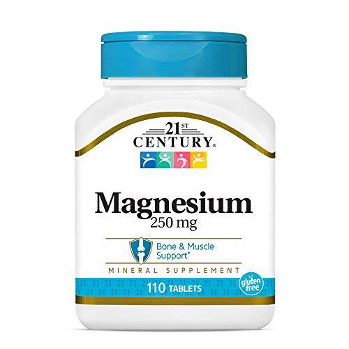 21st Century Magnesium 250 Mg, 110 Count