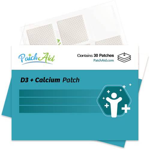 D3/Calcium Topical Patch by PatchAid - White