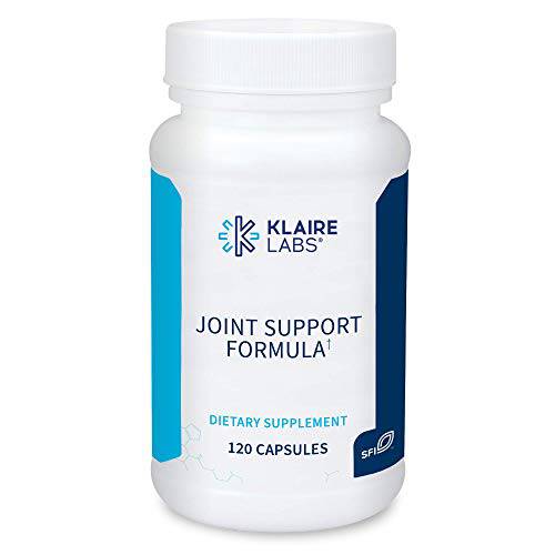 Klaire Labs Joint Support Formula - Promotes Joint Recovery & Cartilage Production with Hydrolyzed Collagen, Chondroitin & Hyaluronic Acid (120 Capsules)