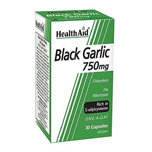 HealthAid Black Garlic 30 Vegicaps 750 mg