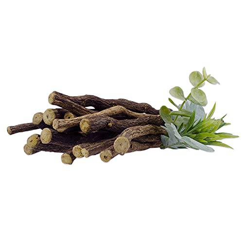 100% Natural Licorice Root Chew Sticks, Strawberry Flavored, Organic, Help Quit Smoking, Whiten Teeth, Freshen Breath and Suppress Appetite