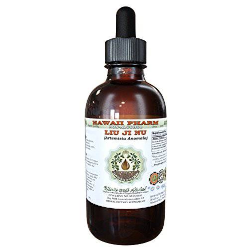 Liu Ji Nu Alcohol-Free Liquid Extract, Liu Ji Nu, Artemesia (Artemisia Anomala) Herb Glycerite Herbal Supplement 2 oz
