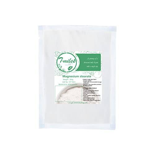T-Miles 99% Magnesium Stearate, Food Grade, Cosmetic Ingredients,CAS:557-04-0(250g/8.8oz)