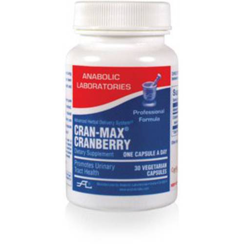 Anabolic Laboratories, Cran-max Cranberry Formula, 500mg, 30 Caps